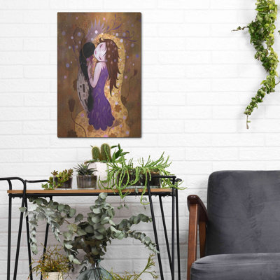 «After the Kiss» par Jeremiah Ketner, art mural en métal