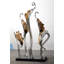 Luxury-sleek resin decorations