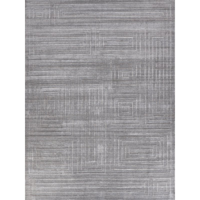 Castelli Geometric Area Rug in Gray