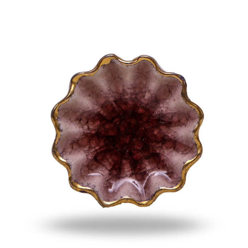 Paquet multiple de 1,6 boutons de fantaisie Alice, Or, Rose