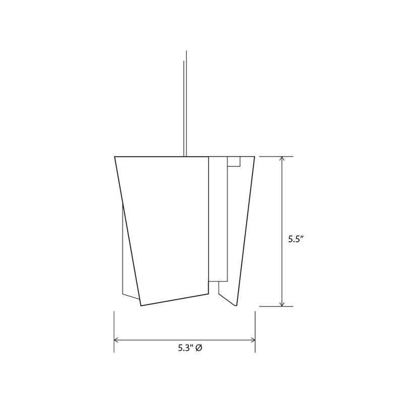 Levis 1 - Light LED Pendant, Beech Wood Veneer, 2700K (Dry)