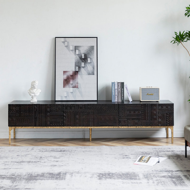 Crédence de rangement moderne 78,7 po