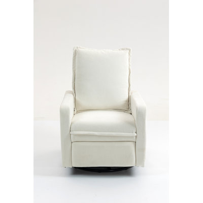 Short Plush Manual Button Armchair Sofa