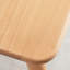 Bureau d'ordinateur en bois massif - Bureau de 47 po avec 2 tiroirs