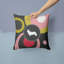 Coussin décoratif intérieur/extérieur corgi