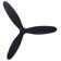 Hardy 3 - Blade Flush Mount Ceiling Fan with Remote Control