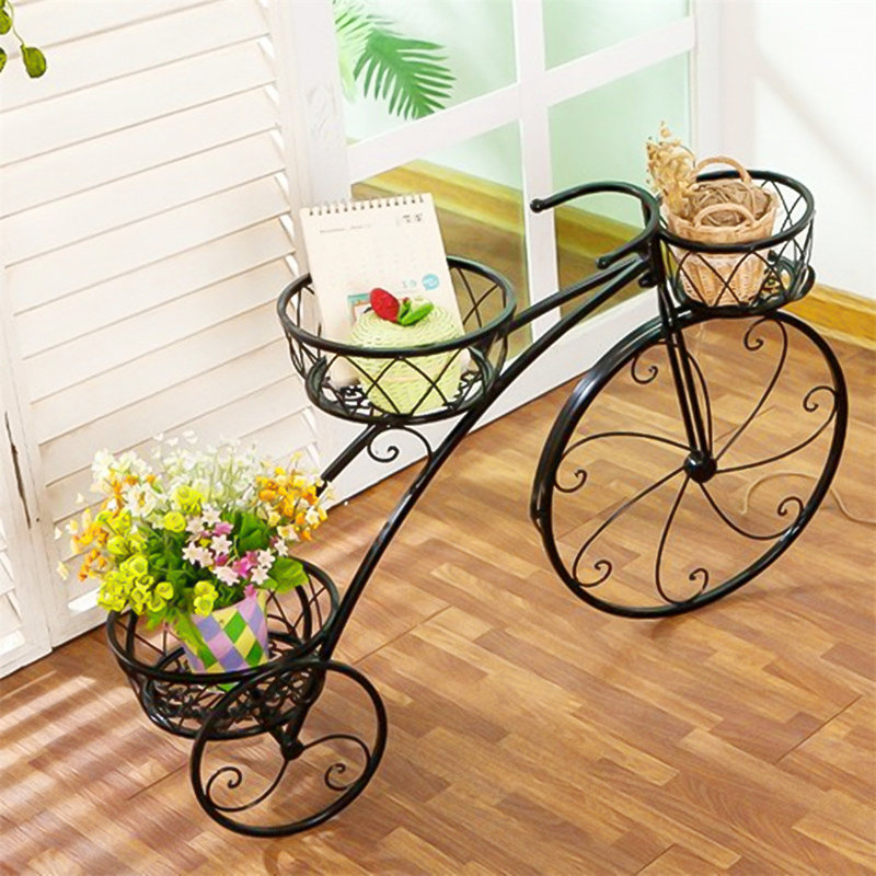 Support pour plante tricycle Bartek, Black