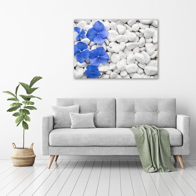 Hydrangea - No Frame Print on Canvas