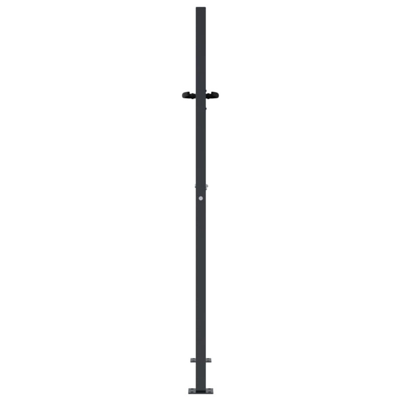 Ameliyah Garden Gate, Anthracite, 155cm H x 105cm W x 16cm D