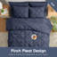 Ensemble d'édredon plissé avec draps Bed-in-a-Bag-103134067-103134058