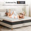 Matelas en mousse viscoélastique gélifiée, mousse confortable pour soulager la pression, soutien du corps-1265286630-1265286652