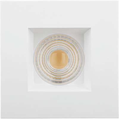 Perlglow 4" Square Two-Tone 23W ‎1800 Lumens 5CCT Recessed Light
