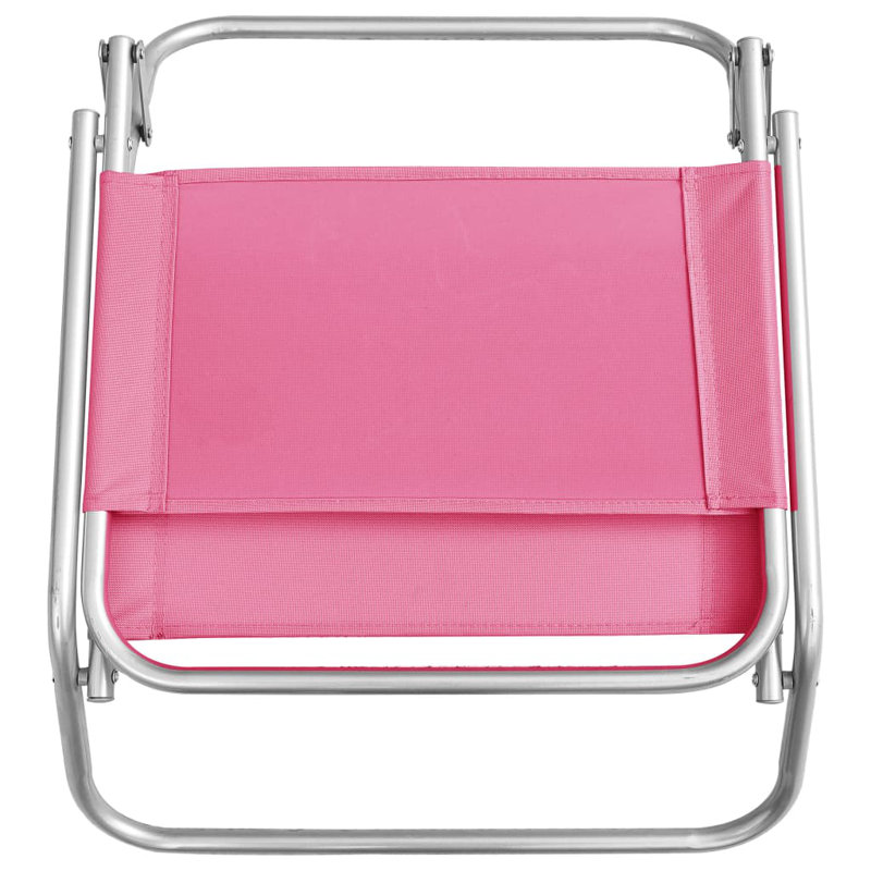 Huette Folding Beach Chair, Pink