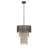 Ombre Beaded Wood 3-Tier Chandelier