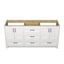 Meuble-lavabo double 72 po en bois massif-93022653