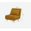 Canapé-lit Max - Fauteuil d'appoint-canapé-lit 3 en 1-1544620597