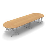 14 Person Conference Meeting Tables Complete Tables Set