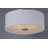 Lembrick Fabric Flush Mount-1358319555