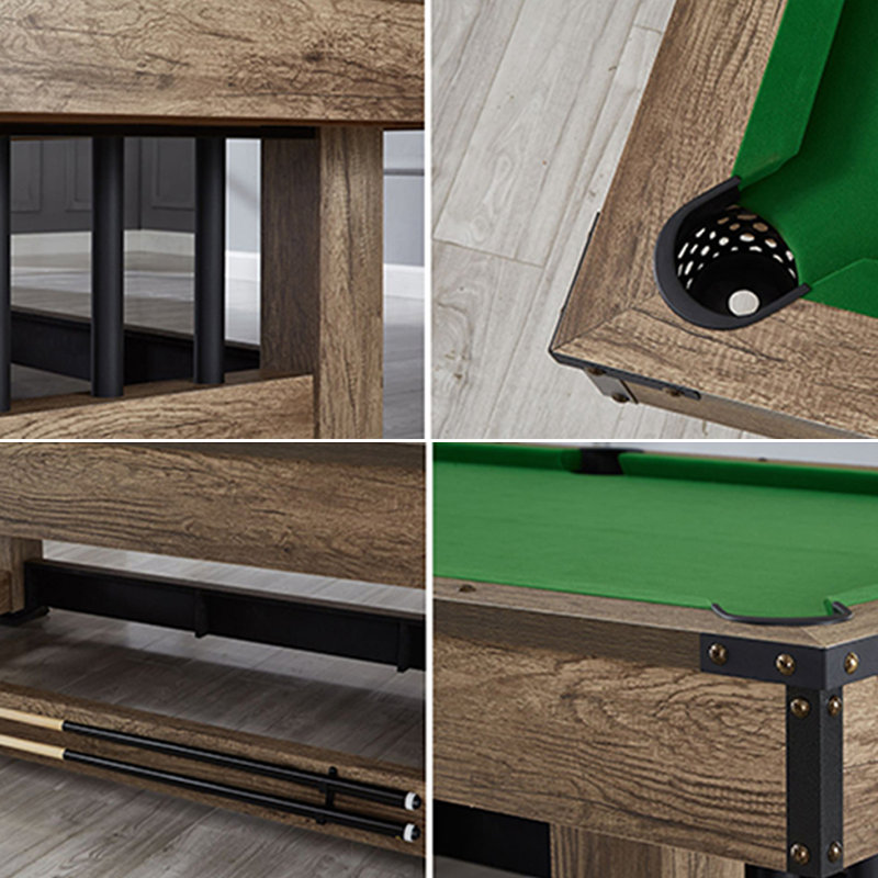 IQOWEL Multi Game Pool Table, Black, 32" H x 108" L x 60" W