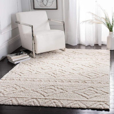 Albers Sparta Shag Geometric Indoor/Outdoor Rug