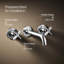 Castia by Studio McGee Wall-Mount Bathroom Sink Faucet Trim 1.2 GPM-881791632
