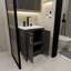 Meuble-lavabo de salle de bain avec lavabo