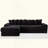 Boneless Oversize Cloud Couch, L-Shape Sofa, Convertible Floor Sleeper Sofa Bed, No Assembly ,Eight Pillows,3-In-1,Side Pocket,Corduroy-360802358-360802346
