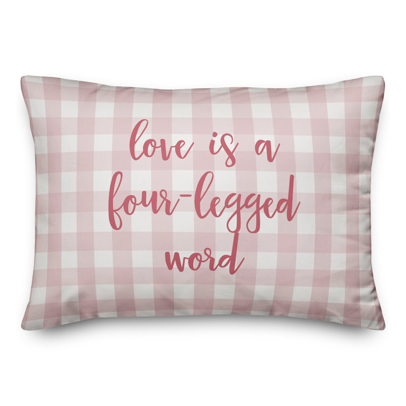  Coussin Love, Rose