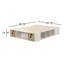 Lit de rangement avec paniers Prairie-124300019-70572232
