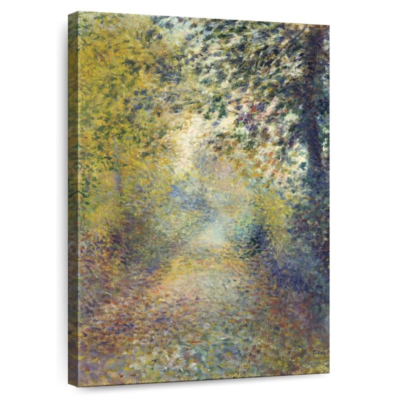 Avery dans les bois 1880, H 36 po x l 24 po