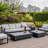 TEVERE Rectangular Concrete Coffee Table 152.4 x 76.2 x 35.6 cm-92132070