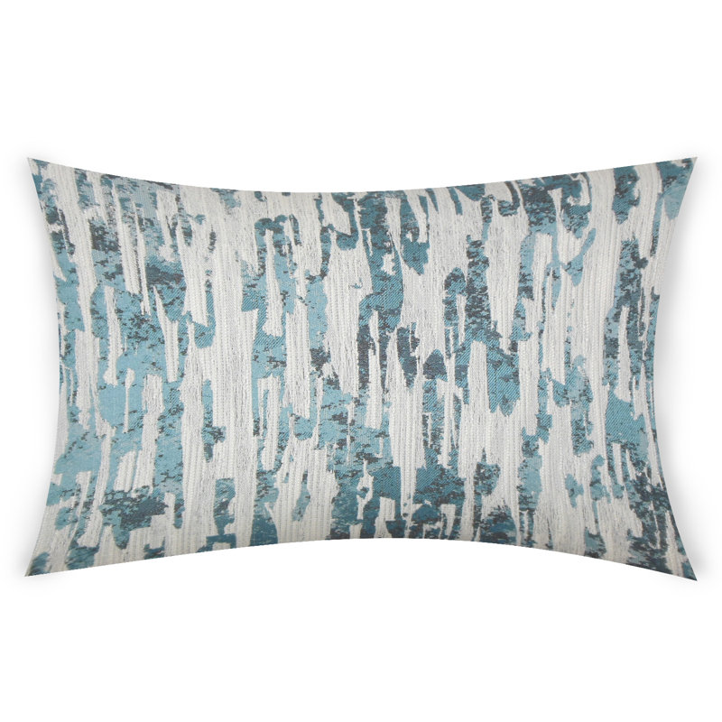 Alfred Abstract Feather Reversible Throw Pillow