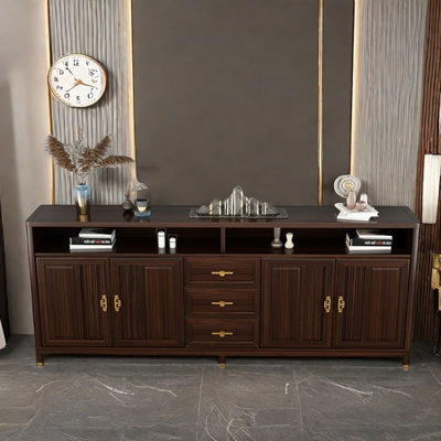 Nouveau buffet en bois massif de style chinois