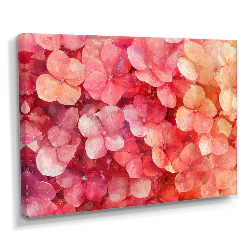 Jadaliz - Floral Wall Art, H 12 po x l 20 po, Toile tendue, Ne s’applique pas