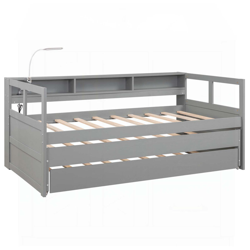 Lit de jour simple TG, Gris