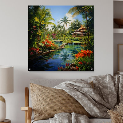 Cooperstein - Art asiatique, art mural en acrylique pour la cuisine