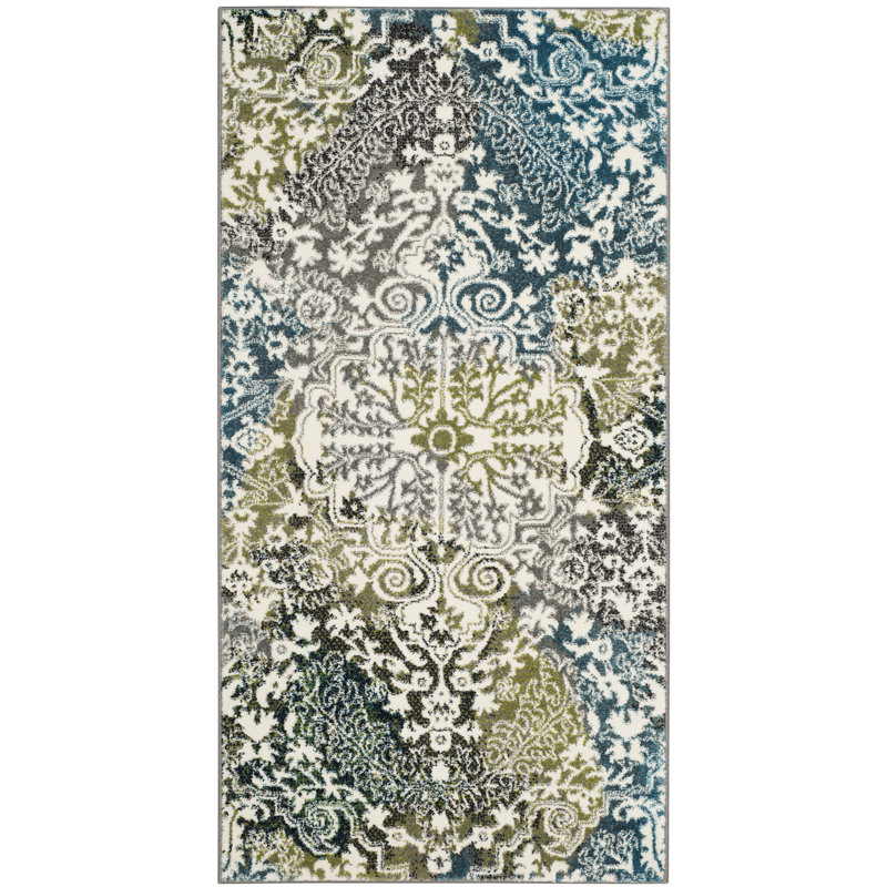 Wymore Moroccan Area Rug, Rectangle 79 x 152 cm
