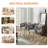 Modern Kitchen Chairs Velvet Upholstered Dining Chairs Set of 6-883128336