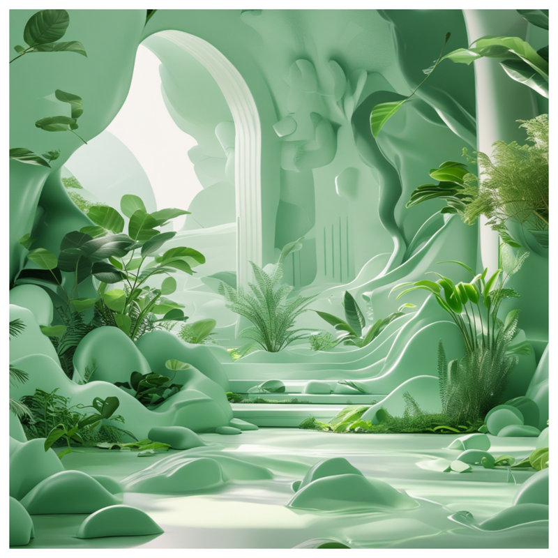 Coussins décoratifs Lush Greenery, 18 x 18 pouces