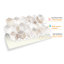 15cm W x 30.5cm L Aluminum Peel and Stick Mosaic Tile-2091587176