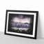 Purple Sky At Winter - Picture Frame Graphic Art-56876454-56876456
