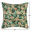 Lamia 22" Cotton Velvet Fabric Botanical Clay Throw Pillow-1491437484
