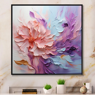 Paysage de rêve tourbillonnant sur toile