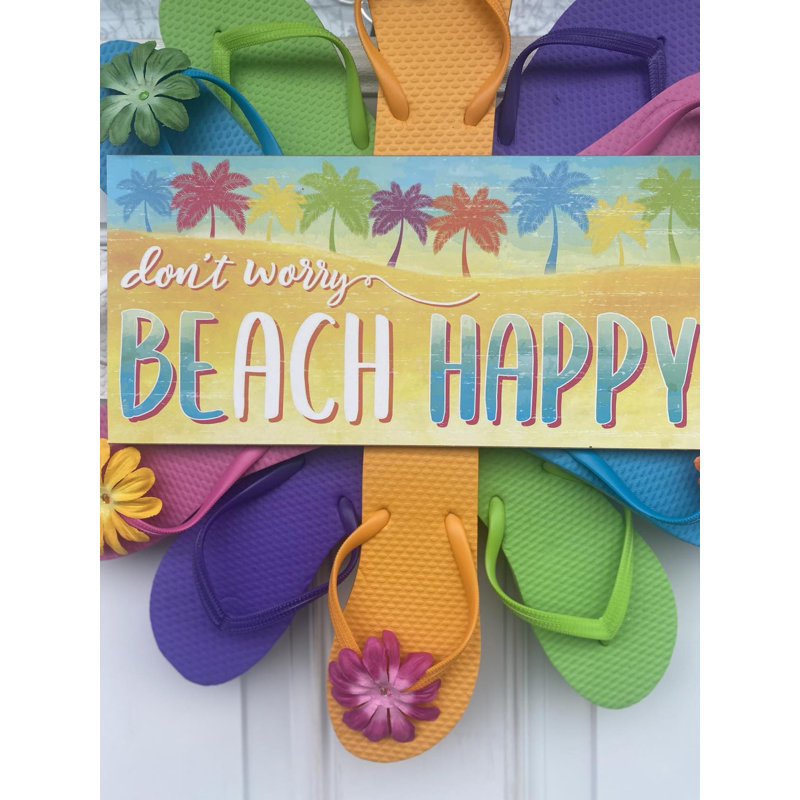 Couronne de plage fabriquée à la main 20 po