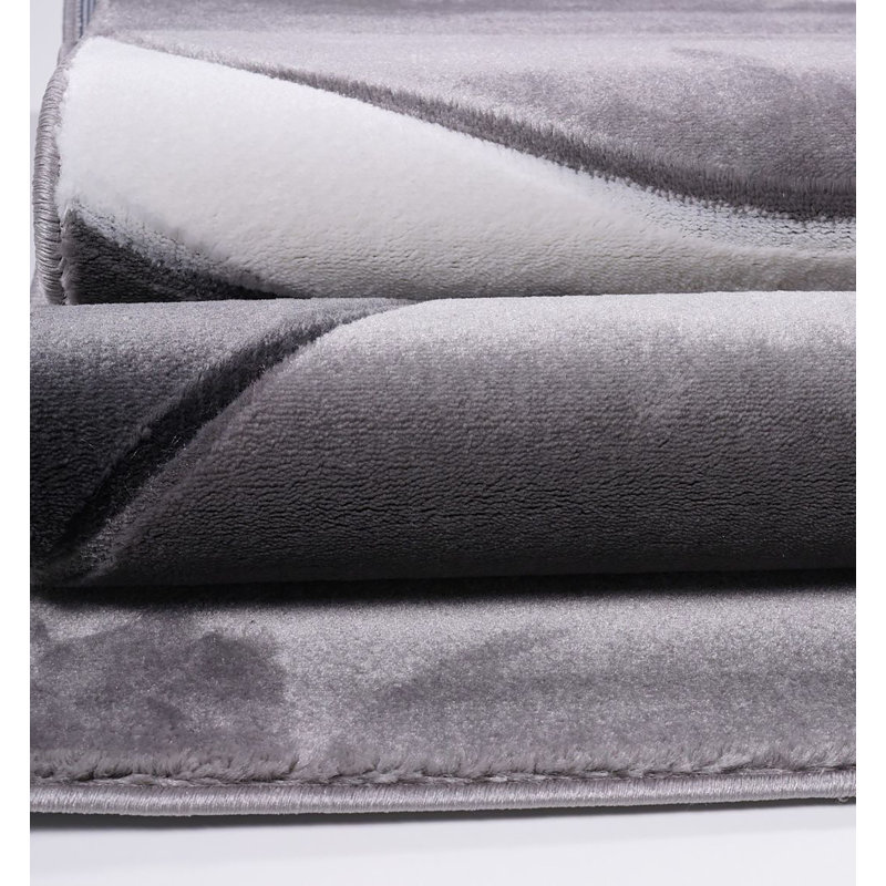 Jorrik-Tapis turc-GRIS, Rectangle 5 pi 3 po x 7 pi 2 po