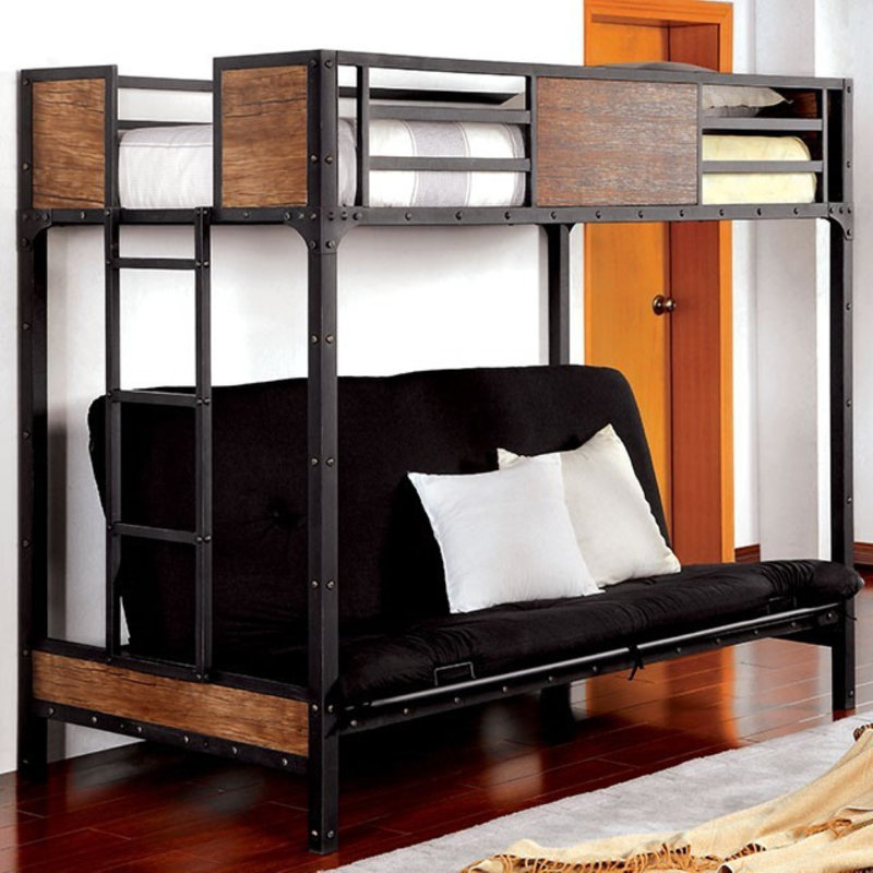 Furney Kids Twin Bunk Bed