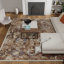 Tapis d'intérieur en polypropylène tissé à la main Raashi-10566563