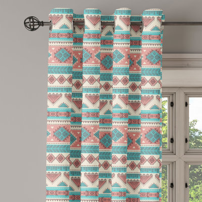 Sateen Blackout Curtains / Drapes Single Panel
