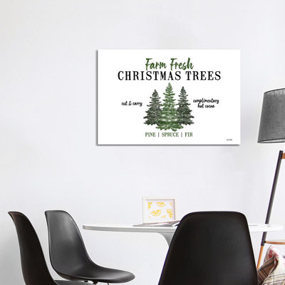 Christmas Tree Farm - Wrapped Canvas Print
