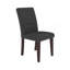 Ensemble de 2 chaises de salle à manger rembourrées à dossier haut avec garniture cloutée-656092194-656092198-656092195